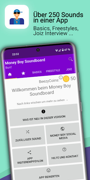 Run android online APK Money Boy Soundboard from MyAndroid or emulate Money Boy Soundboard using MyAndroid