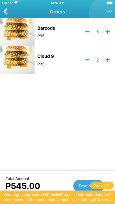 Emulate iPhone app MoneyCache POS - Point of Sale using MyAndroid Emulate iPhone app MoneyCache POS - Point of Sale using MyAndroid