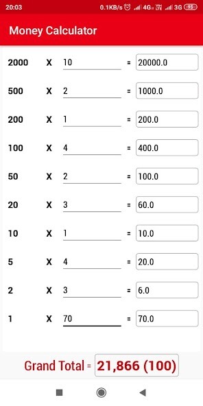 Run android online APK Money Calculate from MyAndroid or emulate Money Calculate using MyAndroid