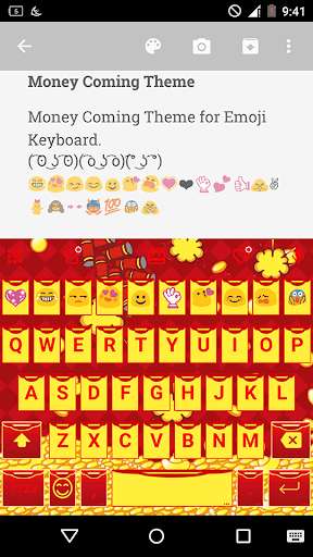 Emulate Android APK Money Coming Emoji Keyboard Emulate Android APK Money Coming Emoji Keyboard