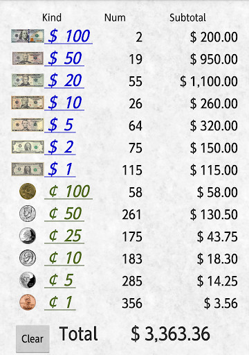 Emulate Android APK Money Counter USA Emulate Android APK Money Counter USA