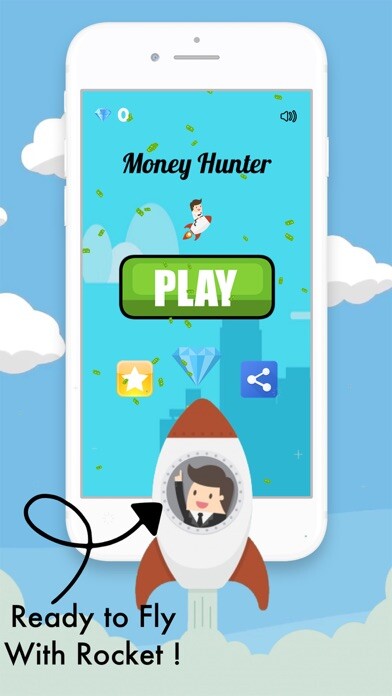 Emulate iPhone app Money Hunter - Chasing Money using MyAndroid