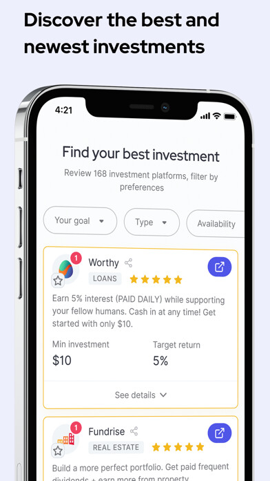 Emulate iPhone app MoneyMade Investment Discovery using MyAndroid Emulate iPhone app MoneyMade Investment Discovery using MyAndroid