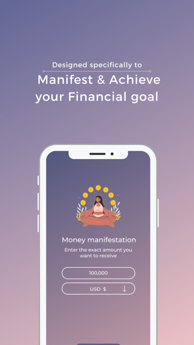 Emulate iPhone app Money Manifestation App - LOA using MyAndroid