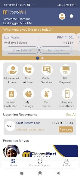 Emulate MoneyMart Finance from MyAndroid or run MoneyMart Finance using MyAndroid