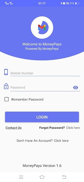 Run android online APK MoneyPays from MyAndroid or emulate MoneyPays using MyAndroid