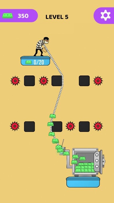 Emulate iPhone app Money Rescue using MyAndroid