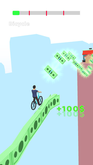 Emulate iPhone app Money Rider 3D using MyAndroid