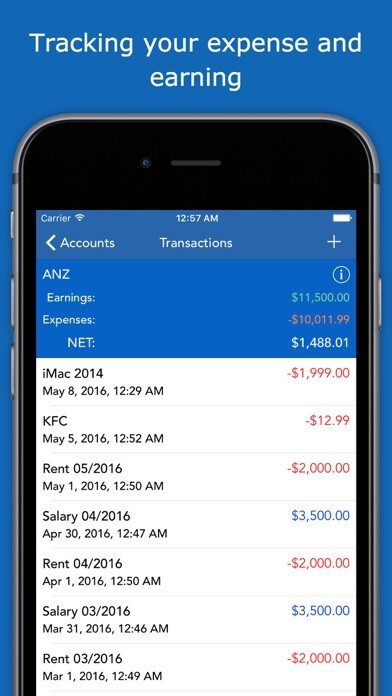 Emulate iPhone app Money Saver - Expense & Income Tracker using MyAndroid Emulate iPhone app Money Saver - Expense & Income Tracker using MyAndroid