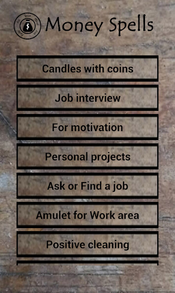 Run android online APK Money Spells from MyAndroid or emulate Money Spells using MyAndroid