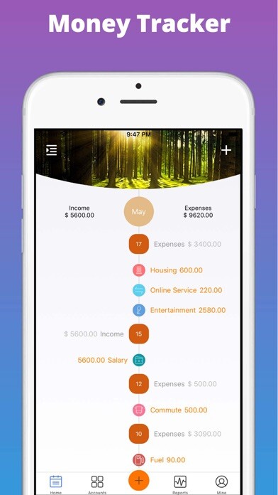 Emulate iPhone app Money Tracker Plus using MyAndroid Emulate iPhone app Money Tracker Plus using MyAndroid