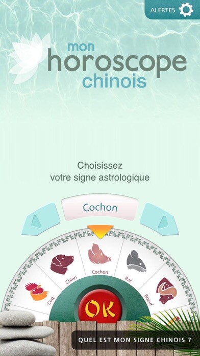 Emulate iPhone app Mon Horoscope Chinois using MyAndroid Emulate iPhone app Mon Horoscope Chinois using MyAndroid