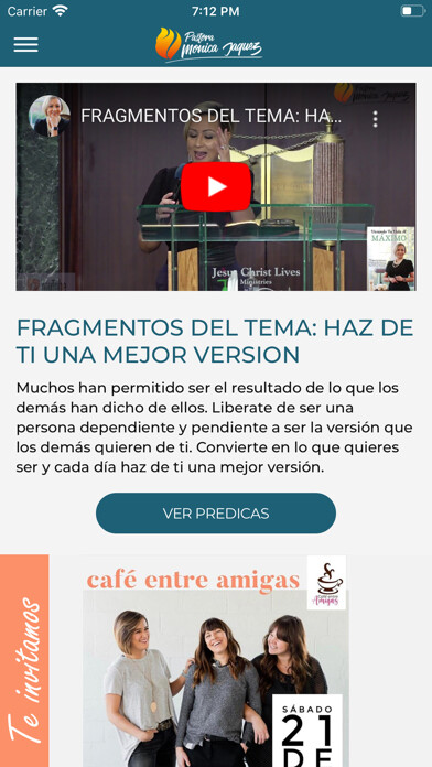 Emulate iPhone app Monica Jaquez using MyAndroid
