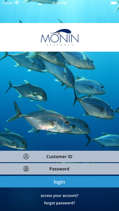 Emulate iPhone app Monin Seafoods using MyAndroid Emulate iPhone app Monin Seafoods using MyAndroid
