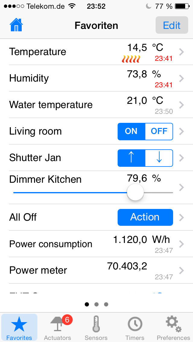 Emulate iPhone app Monitor4Home using MyAndroid