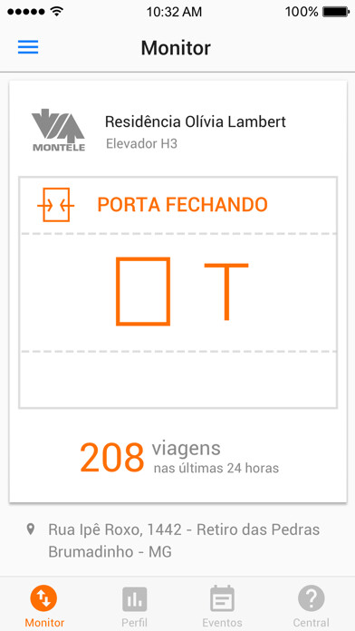 Emulate iPhone app Monitoramento Montele using MyAndroid Emulate iPhone app Monitoramento Montele using MyAndroid