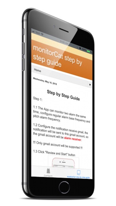 Emulate iPhone app monitorCat using MyAndroid