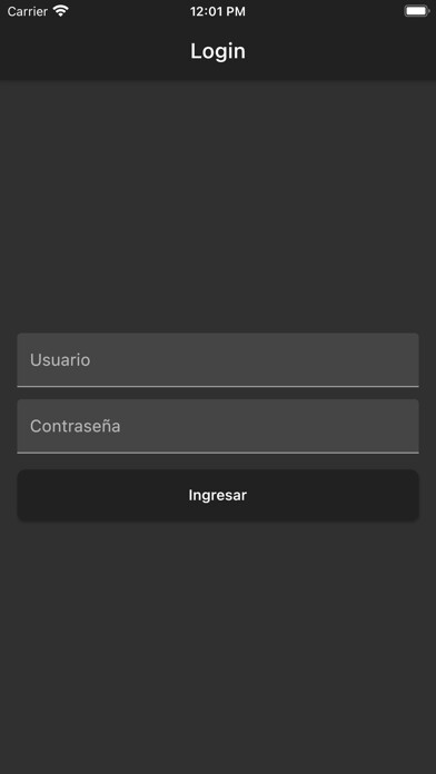 Emulate iPhone app Monitoreo Hardomo using MyAndroid