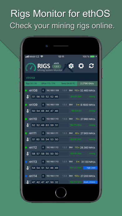 Emulate iPhone app Monitor for ethOS using MyAndroid Emulate iPhone app Monitor for ethOS using MyAndroid