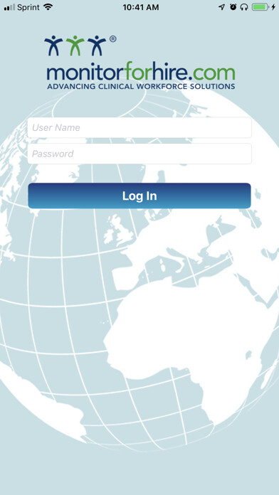 Emulate iPhone app Monitorforhire Mobile using MyAndroid