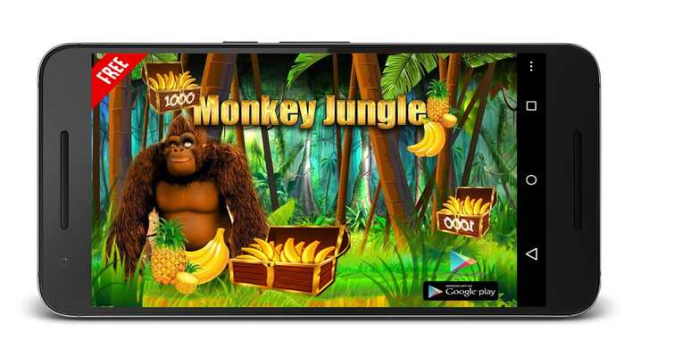 Emulate Android APK Monkey jungle running Banana Emulate Android APK Monkey jungle running Banana