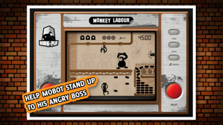 Emulate iPhone app Monkey Labour - 80s handheld LCD retro game using MyAndroid Emulate iPhone app Monkey Labour - 80s handheld LCD retro game using MyAndroid