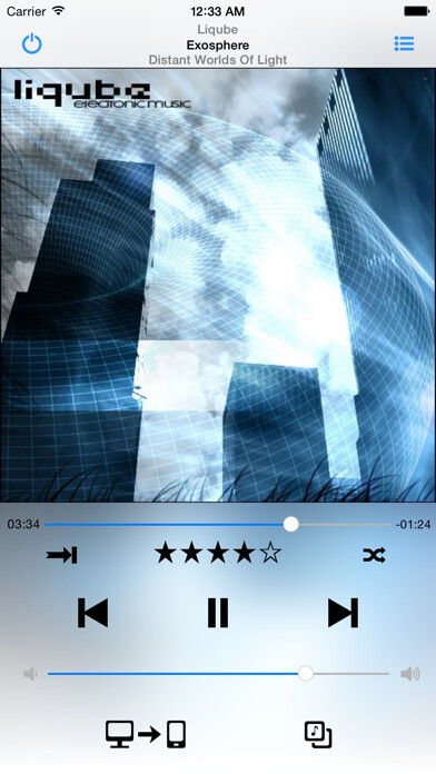 Emulate iPhone app MonkeyMote for foobar2000 using MyAndroid Emulate iPhone app MonkeyMote for foobar2000 using MyAndroid