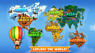 Emulate iPhone app Monkey Preschool Animals using MyAndroid