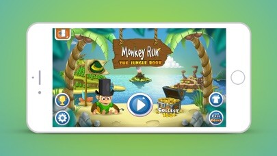 Emulate iPhone app Monkey Run - The Jungle Book Edition using MyAndroid