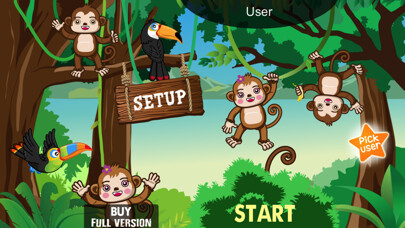 Emulate iPhone app Monkey Word Guess Lite using MyAndroid