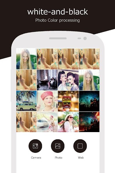 Run android online APK Monochrome Color Photo Effects from MyAndroid or emulate Monochrome Color Photo Effects using MyAndroid