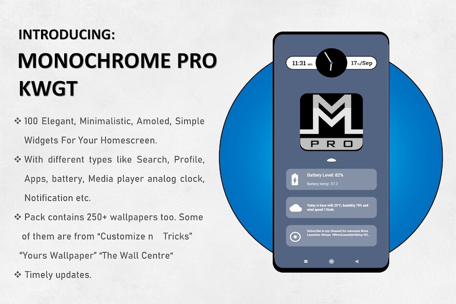 Run android online APK Monochrome Pro KWGT from MyAndroid or emulate Monochrome Pro KWGT using MyAndroid Run android online APK Monochrome Pro KWGT from MyAndroid or emulate Monochrome Pro KWGT using MyAndroid