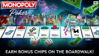 Emulate iPhone app MONOPOLY Poker - Texas Holdem using MyAndroid