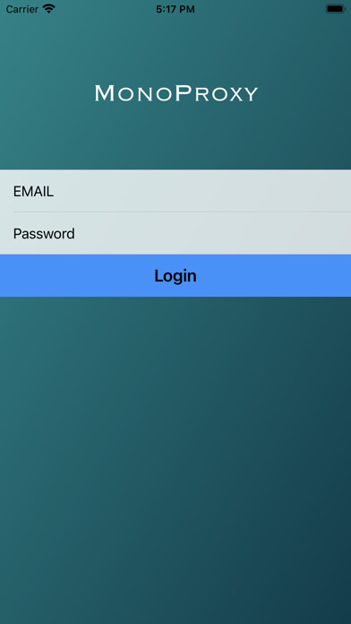 Emulate iPhone app MonoProxy using MyAndroid
