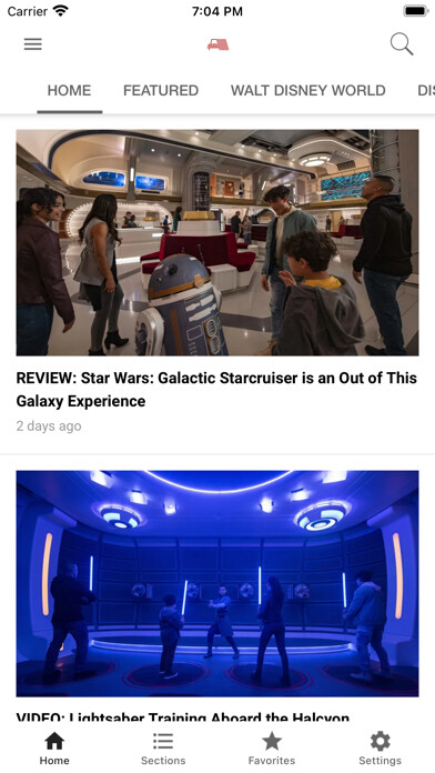 Emulate iPhone app Monorail News using MyAndroid