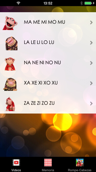 Emulate iPhone app Mono Silabo Clase 1 using MyAndroid Emulate iPhone app Mono Silabo Clase 1 using MyAndroid