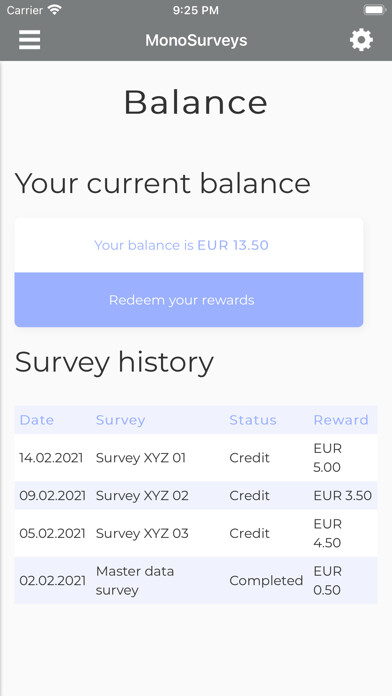 Emulate iPhone app MonoSurveys using MyAndroid Emulate iPhone app MonoSurveys using MyAndroid