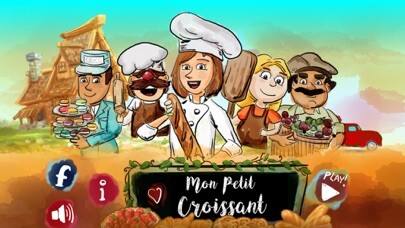 Emulate iPhone app Mon Petit Croissant using MyAndroid