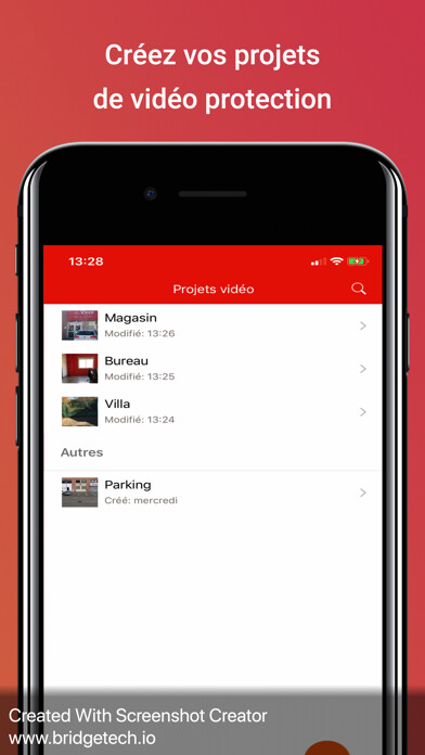 Emulate iPhone app Mon Projet Video App using MyAndroid Emulate iPhone app Mon Projet Video App using MyAndroid