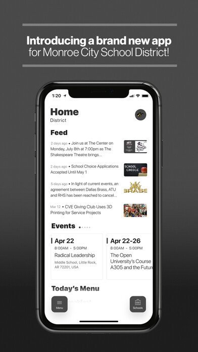 Emulate iPhone app Monroe City R1 School District using MyAndroid Emulate iPhone app Monroe City R1 School District using MyAndroid