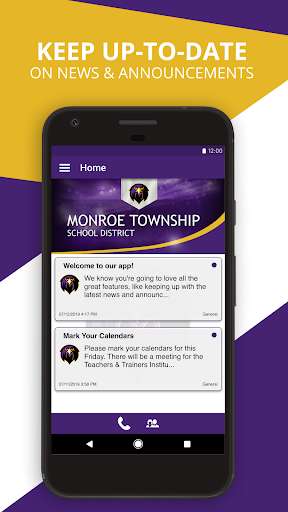Run android online APK Monroe Township School Dist. from MyAndroid or emulate Monroe Township School Dist. using MyAndroid