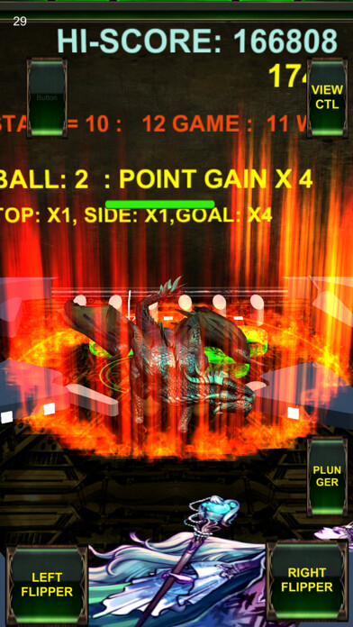 Emulate iPhone app Monster Battle of Pinball using MyAndroid