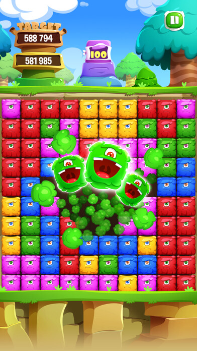 Emulate iPhone app Monster Blast Cube using MyAndroid Emulate iPhone app Monster Blast Cube using MyAndroid
