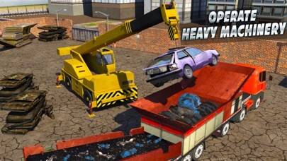 Emulate iPhone app Monster Car Crusher Crane: Garbage Truck Simulator using MyAndroid