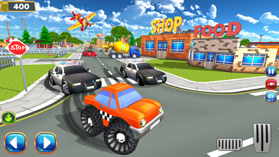 Emulate iPhone app Monster Car Rescue Mission using MyAndroid