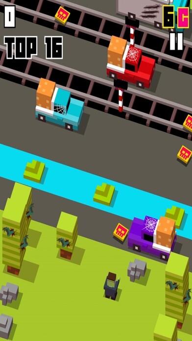 Emulate iPhone app Monster Crossing Road using MyAndroid