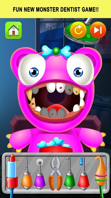 Emulate iPhone app Monster Dentist Doctor Shave - Kid Games Free using MyAndroid Emulate iPhone app Monster Dentist Doctor Shave - Kid Games Free using MyAndroid