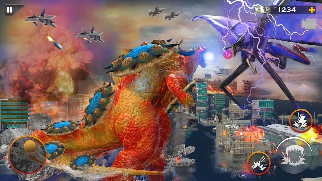Run android online APK Monster Dinosaur Rampage Game from MyAndroid or emulate Monster Dinosaur Rampage Game using MyAndroid