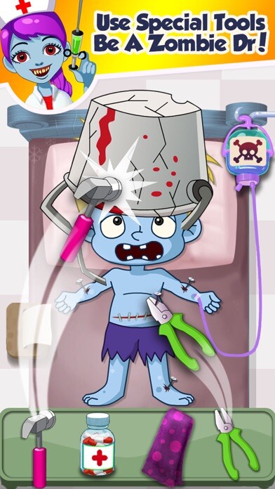 Emulate iPhone app Monster Doctor - Halloween Games For Kids! using MyAndroid