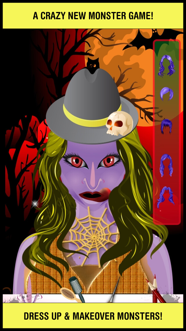 Emulate iPhone app Monster Dress Up High School Salon Party: make-up hair makeover games for girl teens kids using MyAndroid Emulate iPhone app Monster Dress Up High School Salon Party: make-up hair makeover games for girl teens kids using MyAndroid